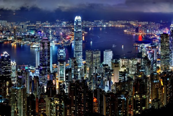 Hk Skyline Night