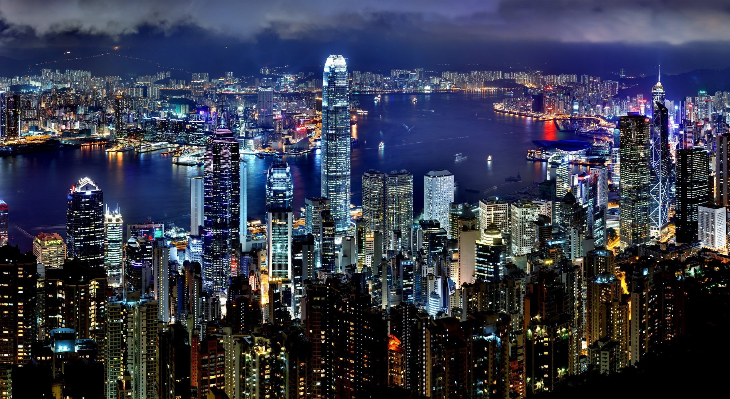 Hk Skyline Night